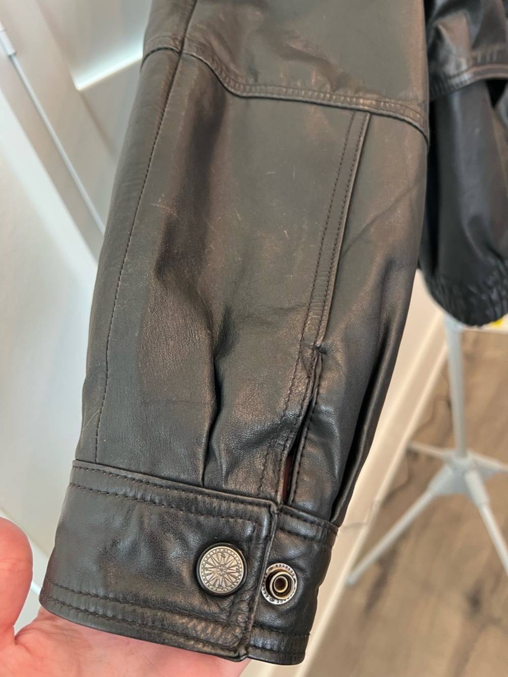 Wilson Black Leather Thinsulate Jacket - Picture 5 of 12